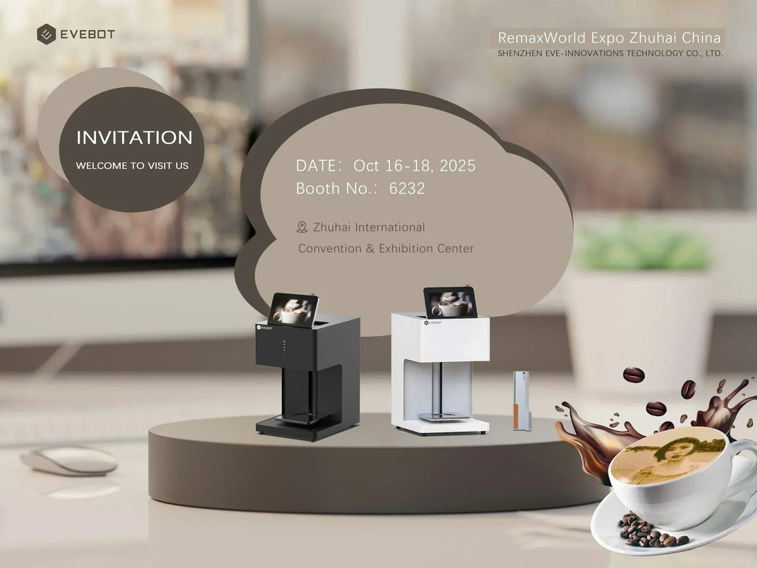 EVEBOT Japan フードプリンター（日本直送）食用インクポータブル