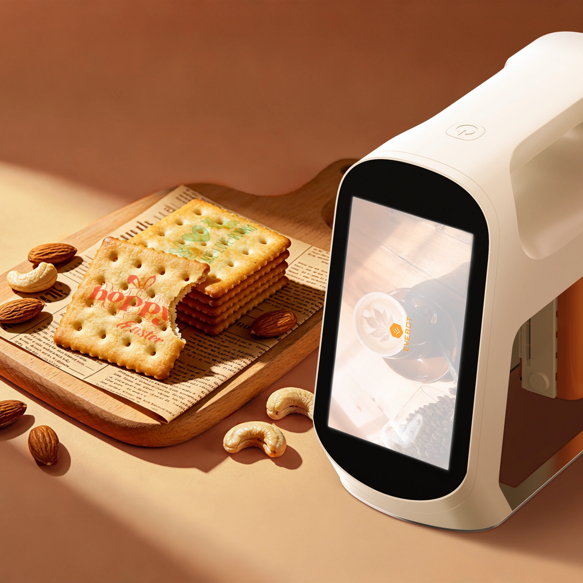 EVEBOT Coffee Printers, leading edible ink printer in the world EVEBOT Coffee Printers, leading edible ink printer in the world