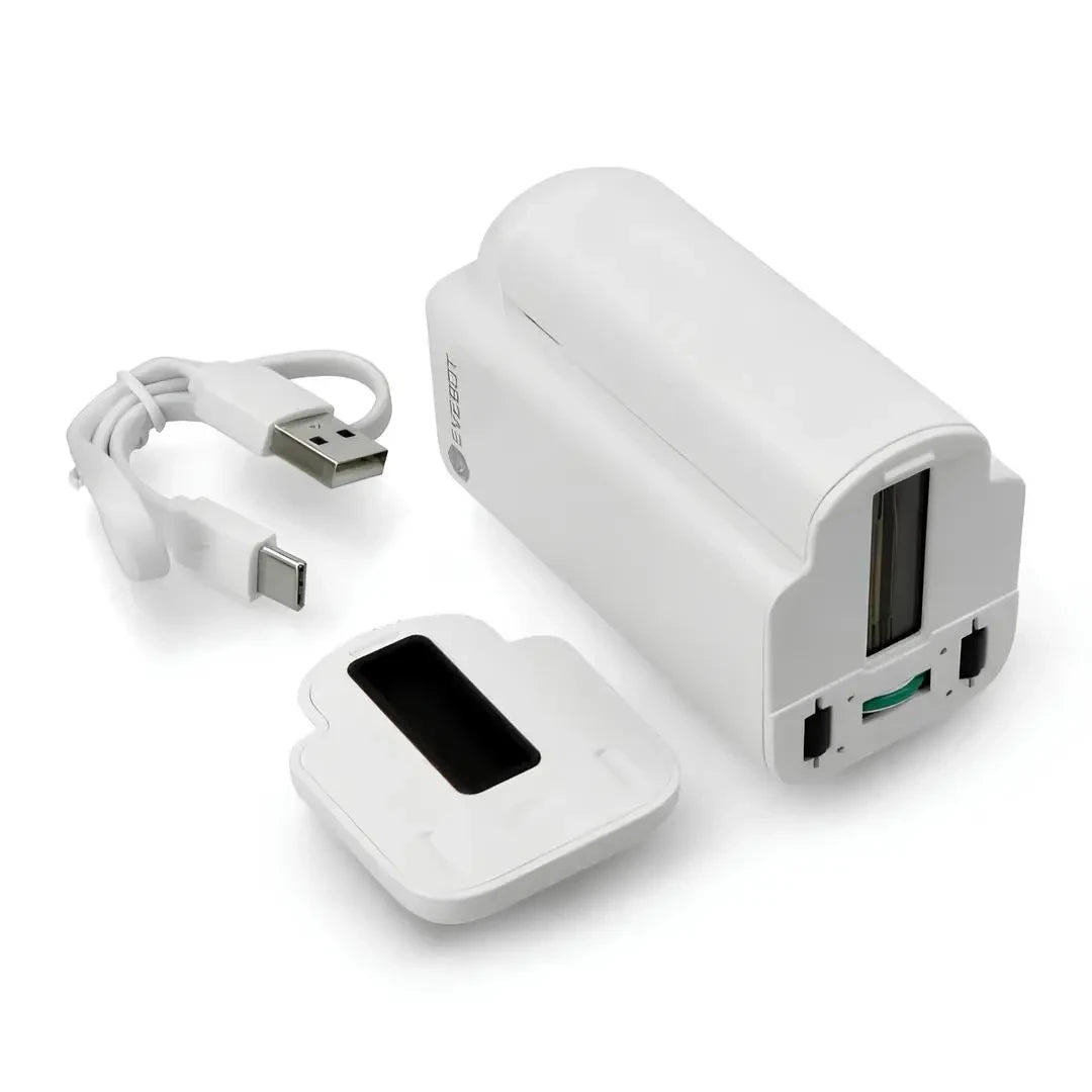EVEBOTハンディプリンターPRINTPODS プリントポッズ　新品インク付き Amazon.co.jp: イブボット(EVEBOT) 超小型 ハンディプリンター
