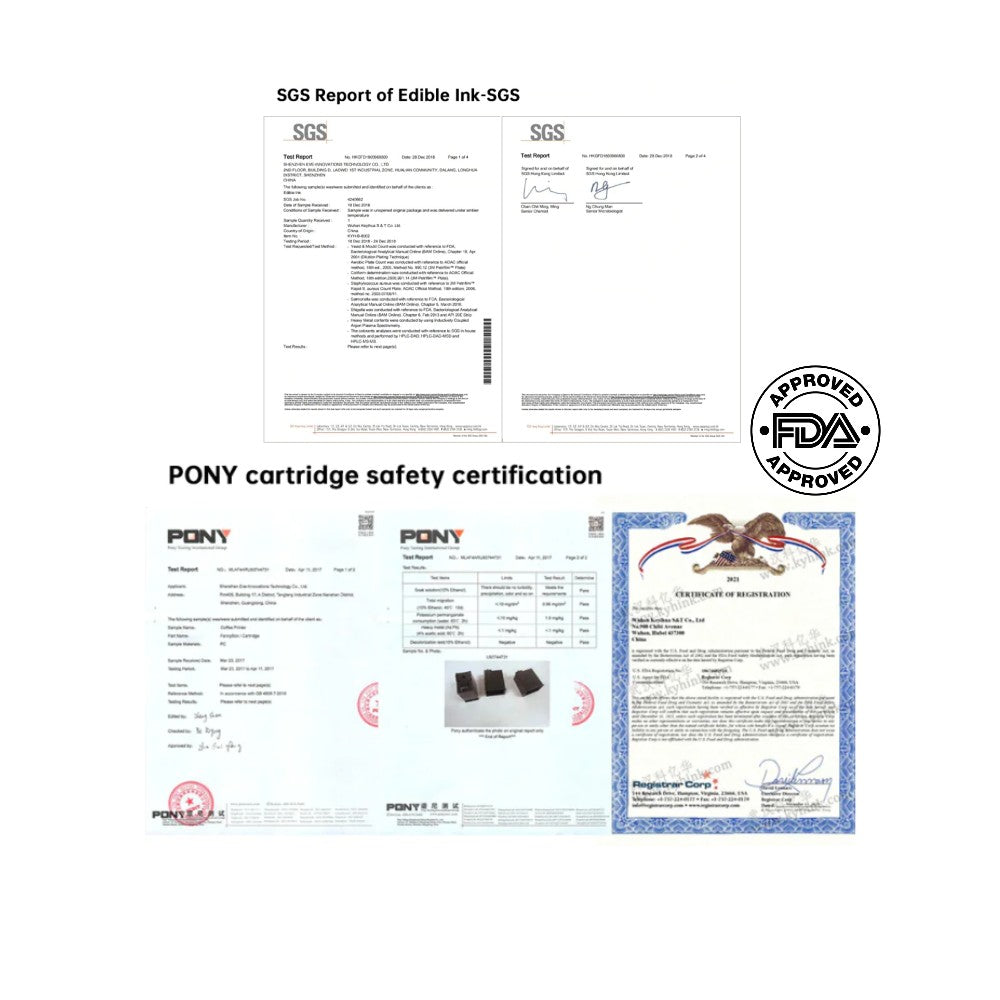 Ink certification